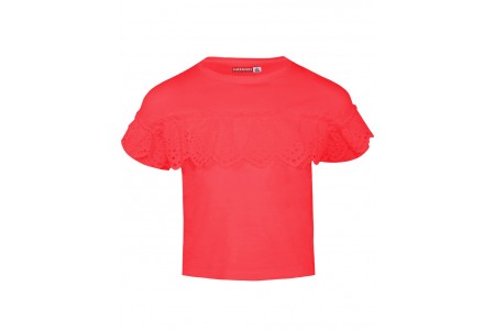 ΜΠΛΟΥΖΑ ΚΟΡΙΤΣΙ με σχέδιο δαντέλα