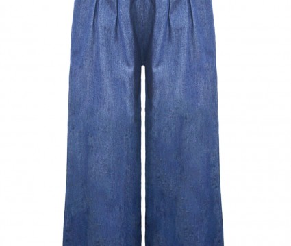 ΠΑΝΤΕΛΟΝΑ ΚΟΡΙΤΣΙ  denim zip culotte
