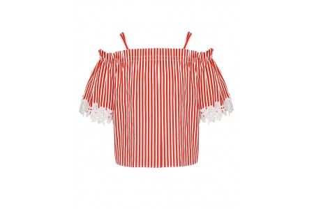 ΤΟΠ ΚΟΡΙΤΣΙ ΚΟΚΚΙΝΟ ριγε