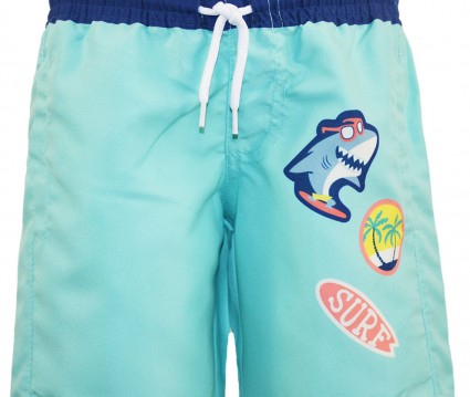 Μαγιώ/Βερμούδα τύπωμα καρχαρίας