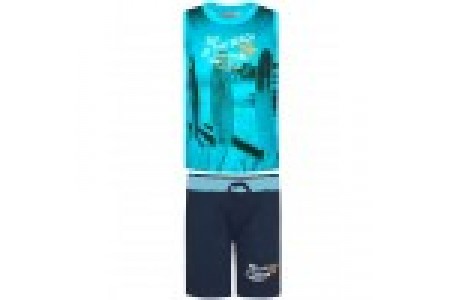 ΣΕΤ βαμβακερό  με αμάνικη μπλούζα ΜΑΡΕΝ  ΑΓΟΡΙ 