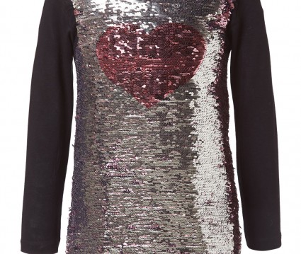 Φόρεμα με παγιέτες που αλλάζουν ΡΟΖ