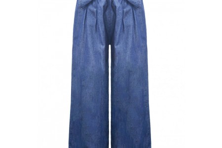 ΠΑΝΤΕΛΟΝΑ ΚΟΡΙΤΣΙ  denim zip culotte