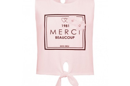 ΜΠΛΟΥΖΑ ΚΟΡΙΤΣΙ με λεπτομέρεια δέσιμο