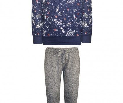 Φόρμα βαμβακερή με παγιέτες που αλλάζουν space