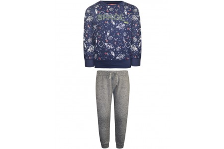 Φόρμα βαμβακερή με παγιέτες που αλλάζουν space