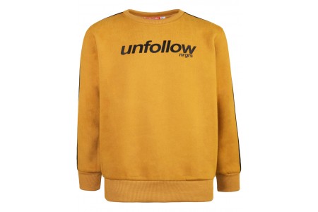 Μπλούζα φούτερ με tape στα μανίκια και τύπωμα