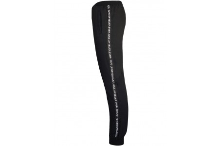 Φόρμα μπλούζα με tape στην κουκούλα και παντελόνι με τυπωμένη tape στο πλάι