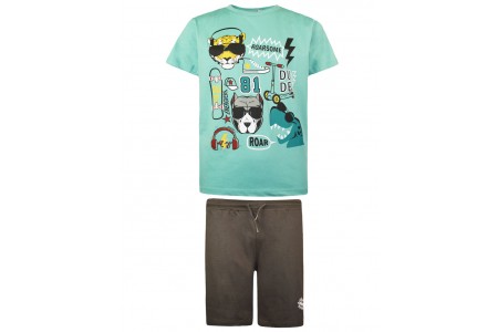 Σετ βαμβακερό με τύπωμα