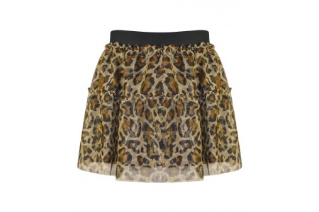 Φούστα τούλι animal print