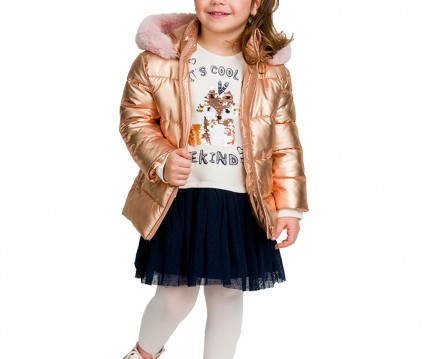 Φόρεμα με παγιέτες που αλλάζουν και τούλι στο κάτω μέρος