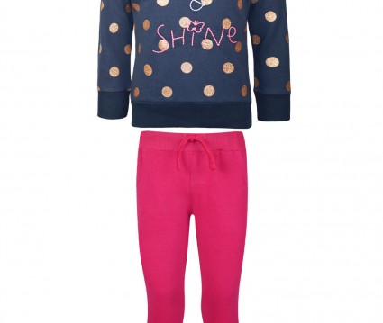 Φόρμα μπλούζα κέντημα