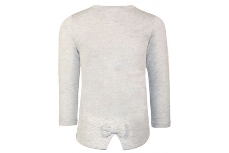 Σετ κολάν φούτερ και μπλούζα με λεπτομέρειες γούνα και γκλίτερ