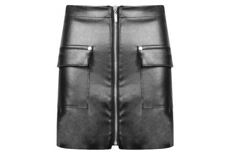 Φούστα δερματίνη