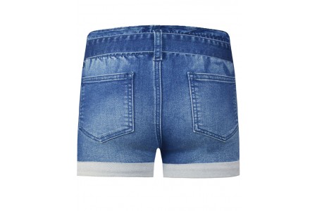 Σορτς τζην με λάστιχο