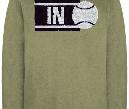 Μπλούζα βαμβακερή με παγιέτες που αλλάζουν