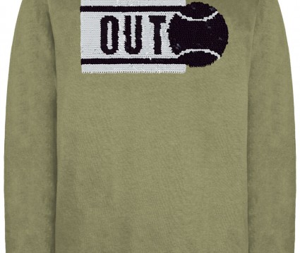 Μπλούζα βαμβακερή με παγιέτες που αλλάζουν