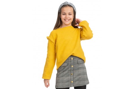 Πλεκτή μπλούζα