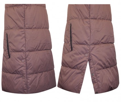 Μακρύ αμάνικο γιλέκο για κορίτσι 100% ΠΟΛΥΕΣΤΕΡ