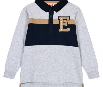 Βαμβακερή Polo μπλούζα