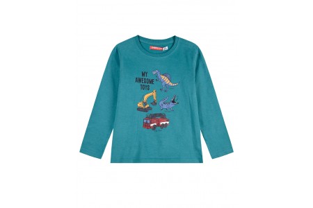 Βαμβακερή μπλούζα μακό τύπωμα"my awesome toys"