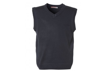 Γιλέκο/καζάκα μονόχρωμο  βαμβακερό basic line μαρέν για αγόρι κατάλληλο για παρέλαση