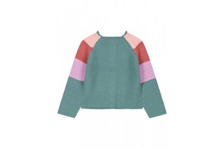 Βρεφική πλεκτή ζακέτα για κορίτσι