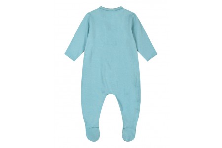 βρεφικό φορμάκι  σχέδιο καμηλοπάρδαλη(μέντα)