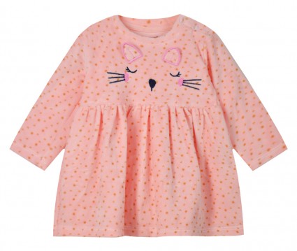 Βρεφικό βελούδινο φόρεμα