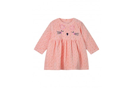 Βρεφικό βελούδινο φόρεμα