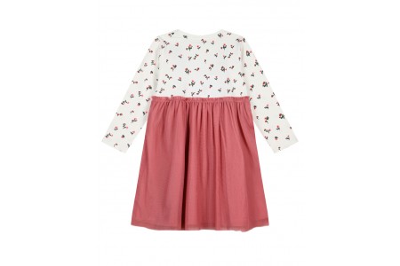 Φόρεμα μακό με τούλι