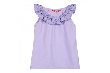 Παιδική μπλούζα με φραμπαλά για κορίτσι | ΛΙΛΑ