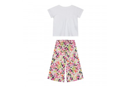 Παιδικό σετ 2 τεμάχια τοπ και παντελόνα με τύπωμα για κορίτσι | ΕΜΠΡΙΜΕ