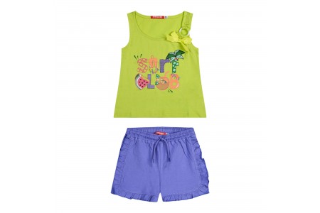 Παιδικό σετ 2 τεμάχια με τύπωμα για κορίτσι | ΜΩΒΕ