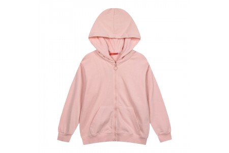 Παιδική μονόχρωμη ζακέτα για κορίτσι 90% ΒΑΜΒΑΚΙ+10% ΠΟΛΥΕΣΤΕΡ