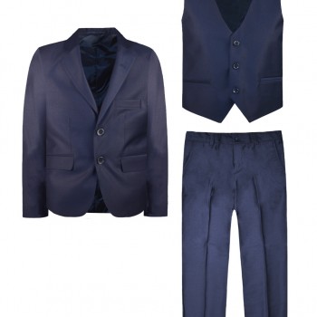  κοστούμι 3τμχ, σακάκι, γιλέκο και παντελόνι για αγόρι | ΜΑΡΕΝ