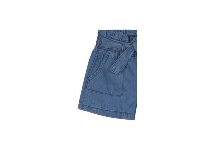 τζην σορτς με ζωνάκι για κορίτσι | ΜΠΛΕ ΤΖΗΝ