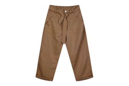 Παιδικό παντελόνι με ζώνη για κορίτσι | ΜΟΚΑ