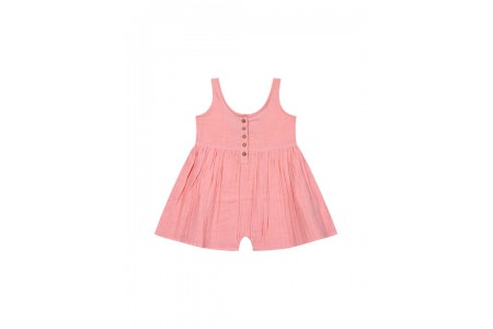 Παιδικό ολόσωμο σορτς φαρδύ για κορίτσι | FLAMINGO PINK