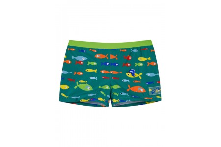 Παιδικό μαγιό boxer ψαράκια εμπριμέ για αγόρι | ΕΜΠΡΙΜΕ