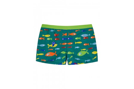 Παιδικό μαγιό boxer ψαράκια εμπριμέ για αγόρι | ΕΜΠΡΙΜΕ
