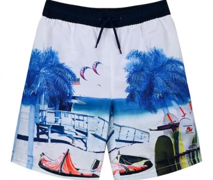 Μαγιό/βερμούδα τύπωμα εμπριμέ