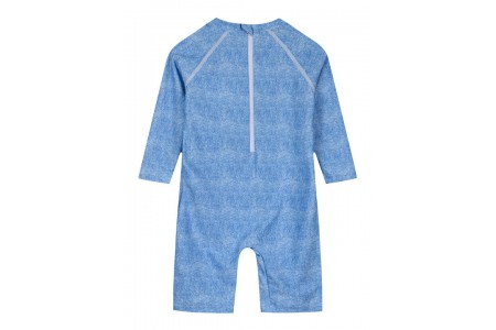 Παιδικό ολόσωμο μαγιό με τύπωμα κάβουρας  για αγόρι | ΜΠΛΕ