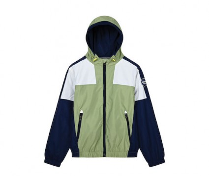 Λεπτό τρίχρωμο αδιάβροχο μπουφάν για αγόρι | ΧΑΚΙ