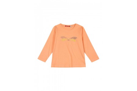 Παιδικό μακρυμάνικο με τύπωμα για κορίτσι-ΒΕΡΥΚΟΚΚΙ