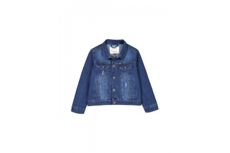 τζην μπουφάν με καταστροφές για αγόρι | ΜΠΛΕ ΤΖΗΝ