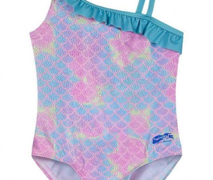 Παιδικό μαγιό ολόσωμο γοργονέ για κορίτσι|εμπριμέ