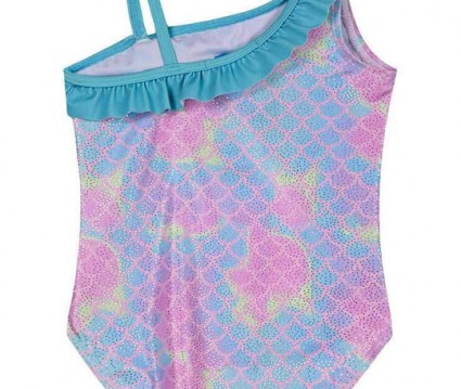 Παιδικό μαγιό ολόσωμο γοργονέ για κορίτσι|εμπριμέ