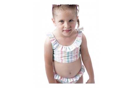Παιδικό ριγέ μαγιό 2 τεμαχίων  κορίτσι | ΡΙΓΕ