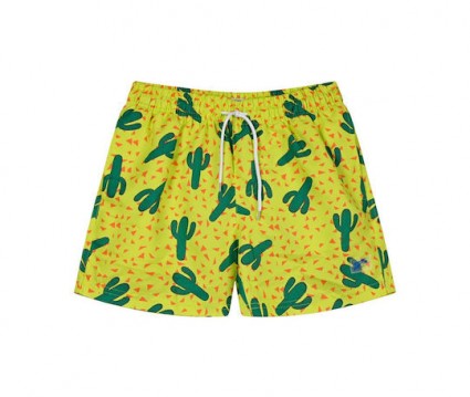 Μαγιό τύπωμα κάκτους εμπριμέ